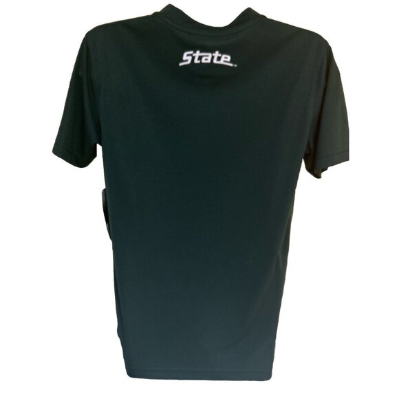NEW Michigan State Spartans Green Colosseum SS Crew Neck Tee Shirt Youth M 12-14 - Picture 4 of 5